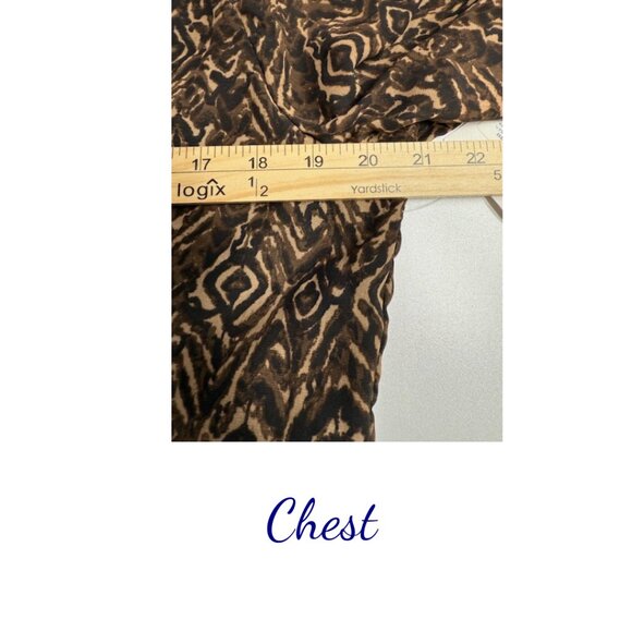 Beach Lunch Lounge Dress Size Large Brown Dress NWT - Picture 4 of 10